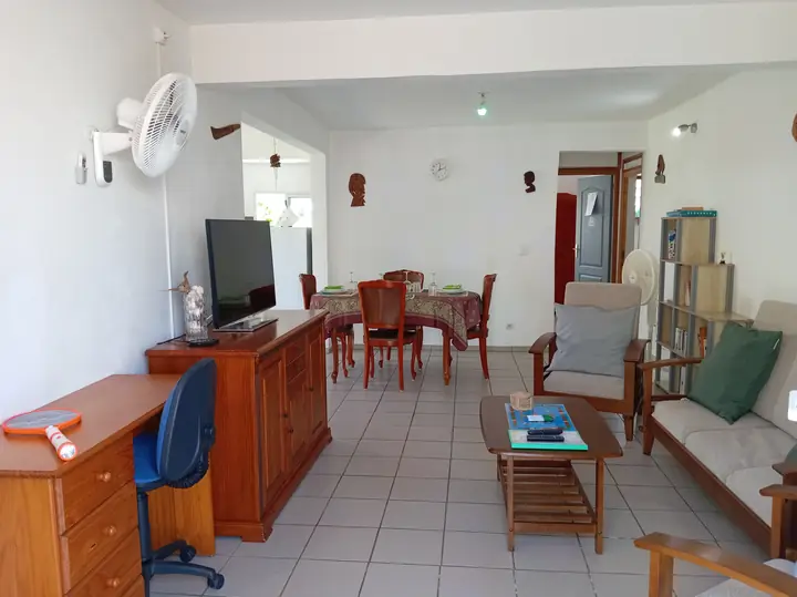 Séjour et salle à manger de Villa Le Gommier au Moule